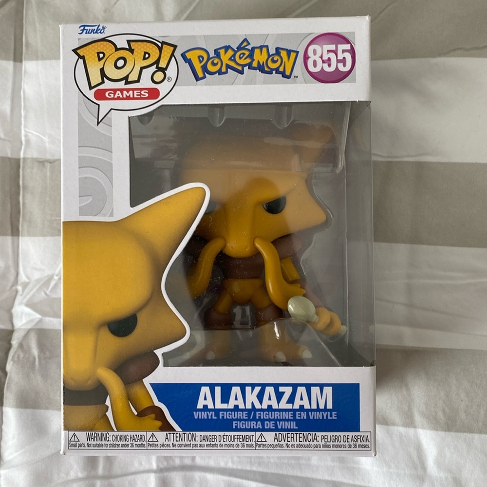 Brand New - In Box Pokemon POP! Alakazam